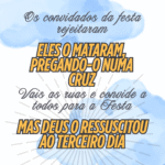 Os convidados da festa rejeitaram Eles o mataram pregando o numa cruz. Ma 20250420 115546 0000