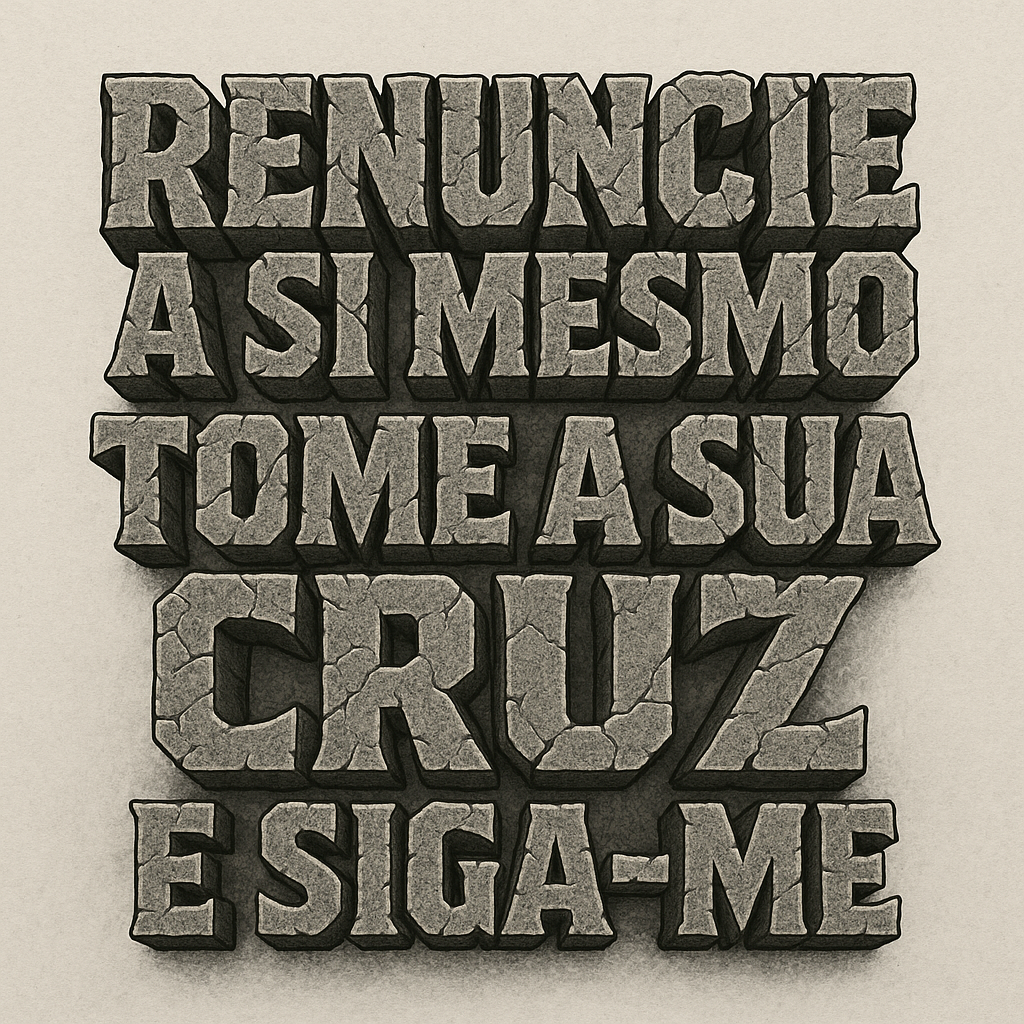Tome a sua cruz