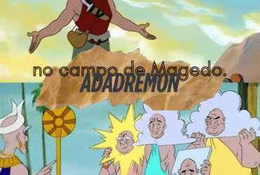 no campo de Magedo