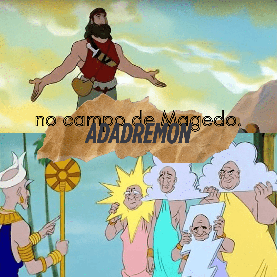 no campo de Magedo