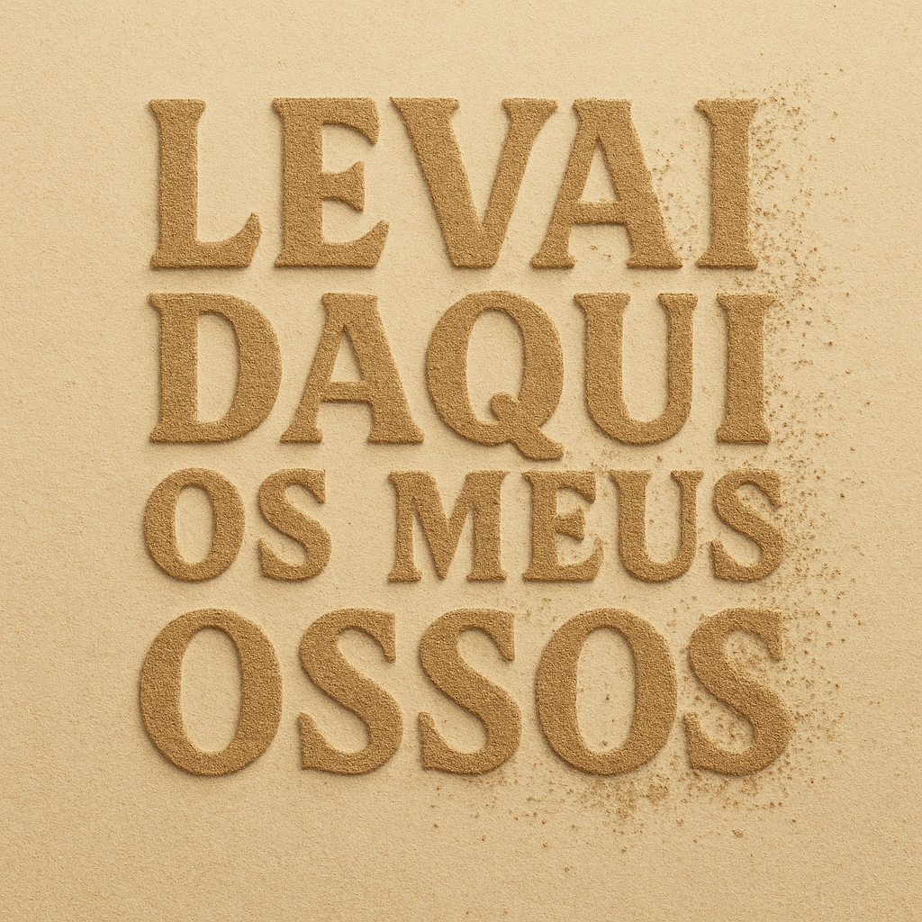 Desintegracao das Palavras na Areia
