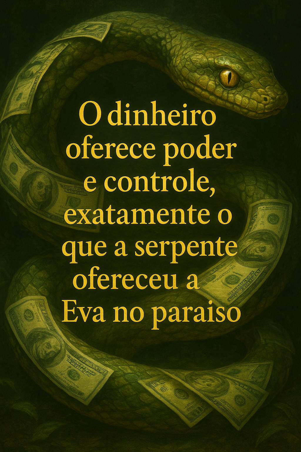 A Serpente e o Poder do Dinheiro
