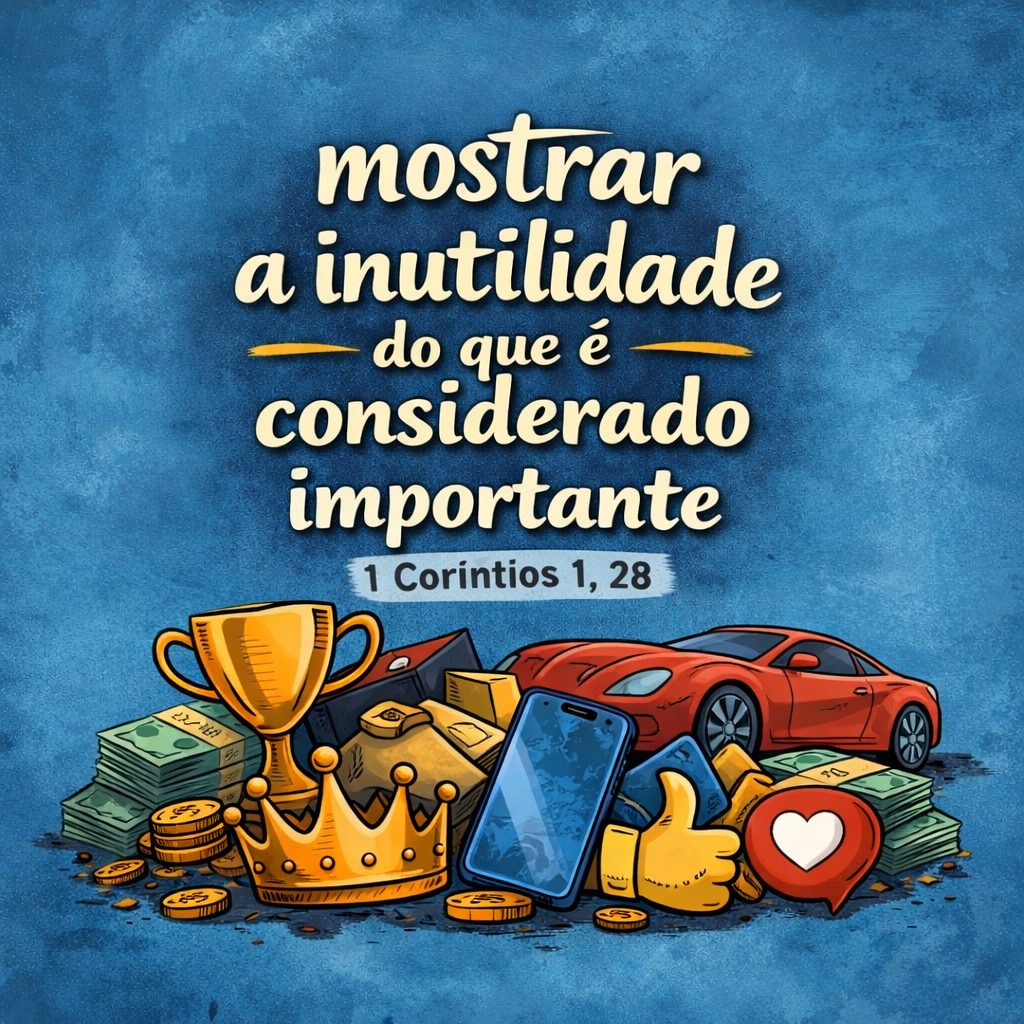 Mostrar a inutilidade do que é considerado importante 1 inutilidade