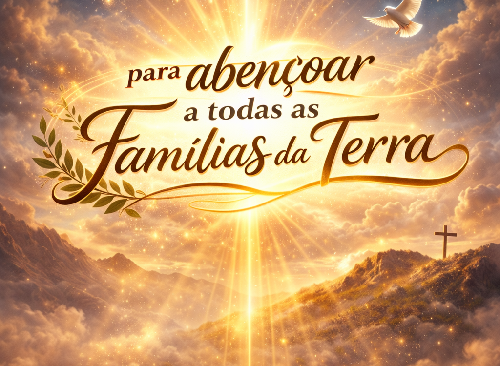 para abencoar todas as familias da terra