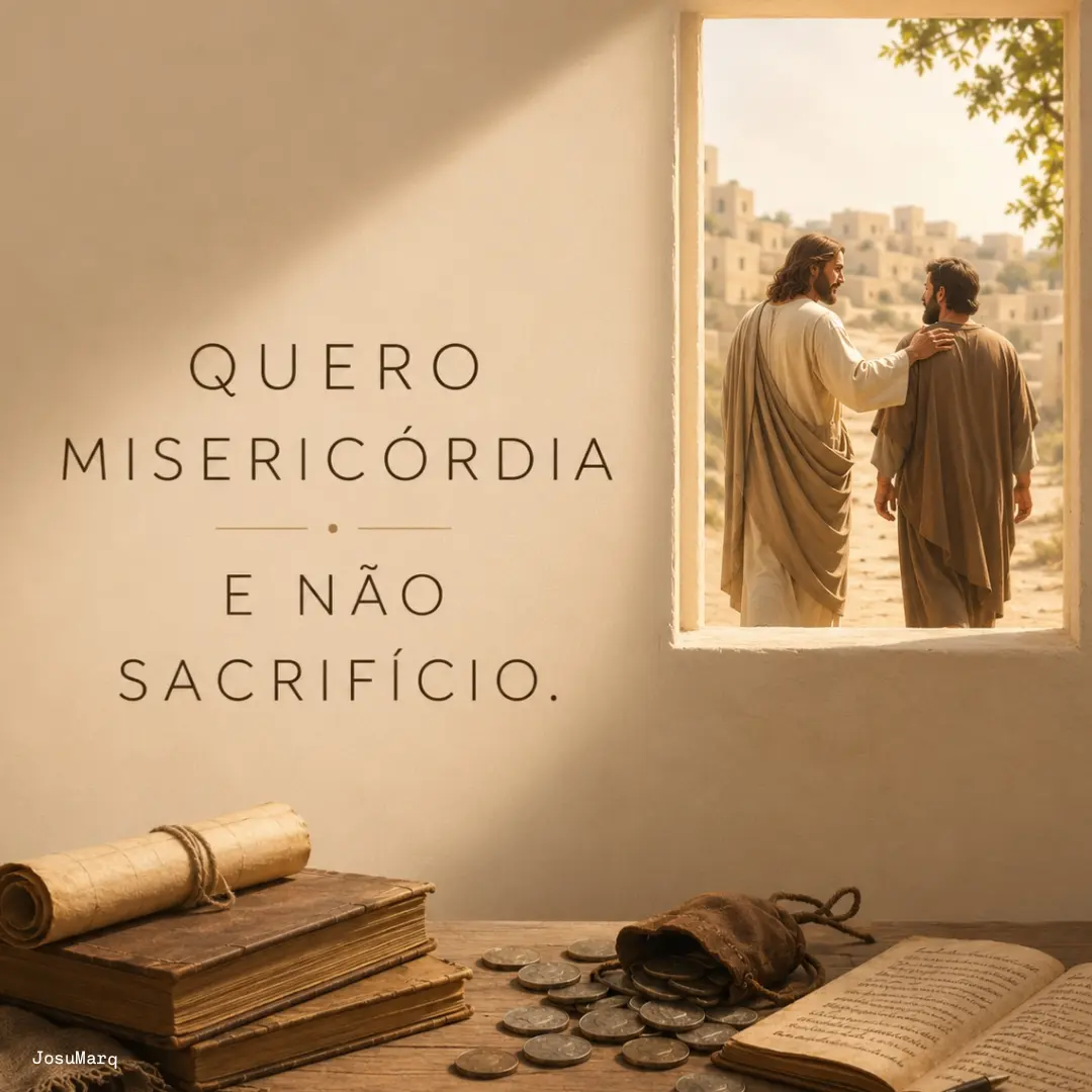 Quero misericórdia e não sacrifício 1 quero misericordia